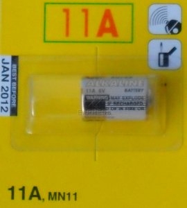 Telecomando:  6V(11A)