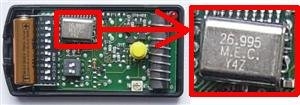 Telecomando: NICE K2 26.995 MHz  