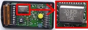 Telecomando: NICE K4 30.875 MHz  