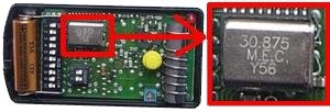 Telecomando: NICE K4M 30.875 MHz  