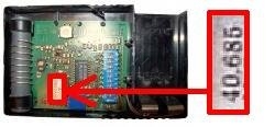 Telecomando: ALLTRONIK S435B  40.685 MHz  