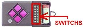 Telecomando: DICKERT MAHS433-04  