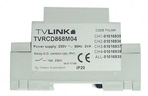 Telecomando: TELECO Recept RCD-868-M04