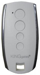 King gates STYLO 4K WHITE Telecomando cancello 4 tasti 433.92 MHz - Telecomando Express